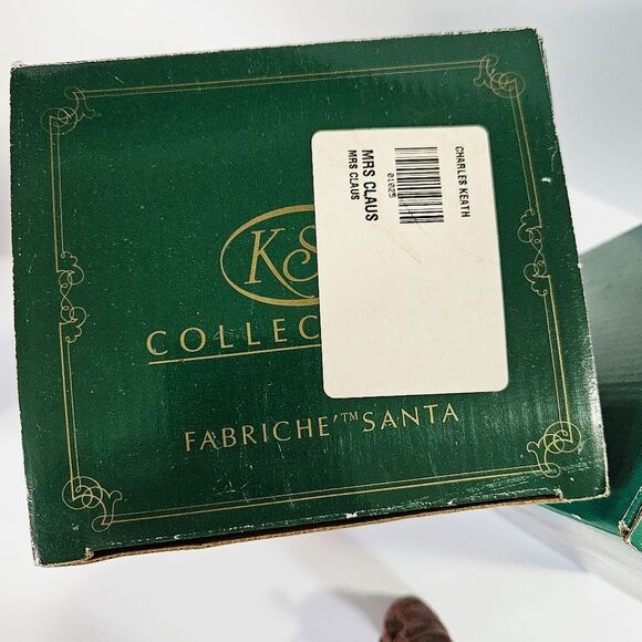 Kurt Adler KSA Collectibles Tee Time Santa On The Green Mr & Mrs Claus Figurines - Picture 7 of 16